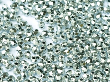Fire polished 3mm Jet Labrador Full 100 St