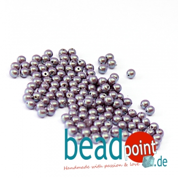 Pearl Shell 3 mm Plum  150 St