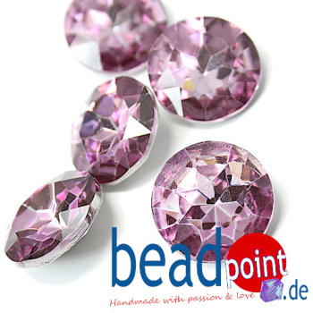 Delara Diamomd 717 18mm Crystal SP Lt. Amethyst F 5 Stück
