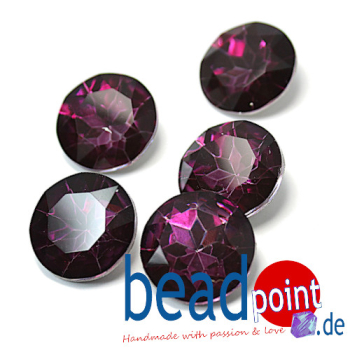 Delara Diamomd 717 18mm Crystal SP Amethyst F 5 Stück