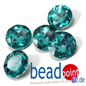 Delara Diamomd 717 18mm Crystal SP Blue Zirkon F 5 Stück