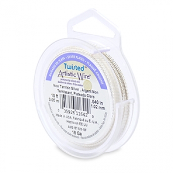 18S GA Twist RND TR Silver 10Ft 3,3m