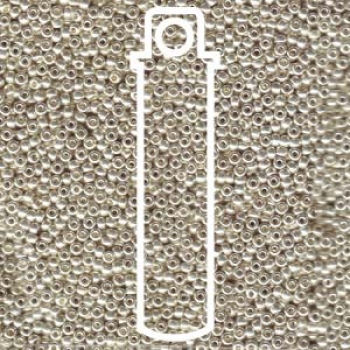Seedbead 11/0 Miyuki APRX 23GMS GALVANIZED SILVER #1051