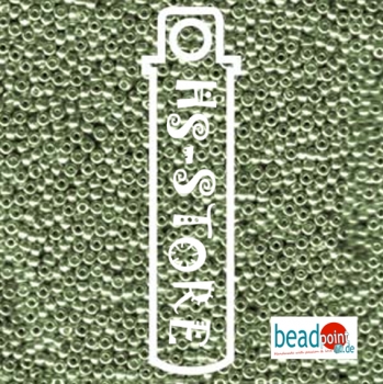 11/0 SEED BEAD-APRX 24GMS GALVANIZED DK STEEL #1087