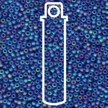 11/0 SEED BEAD-APX 23.5GM MATTE TRANSP CAPRI AB
