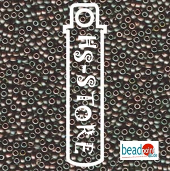11/0 SEED BEAD-APRX 24GMS MATTE SILVER-GREY