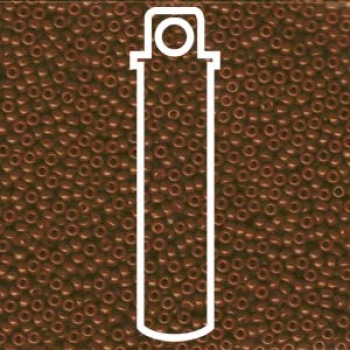 11/0 SEED BEAD-APRX 23GMS SPECIAL DYED CHOCOLATE BROWN