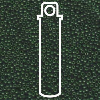 11/0 SEED BEAD-APRX 23GMS SPECIAL DYED HUNTER GREEN #2048