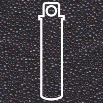11/0 SEED BEAD-APRX 24GMS MATTE INDIGO IRIS 2063
