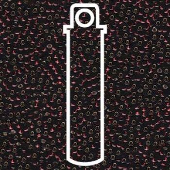 11/0 SEED BEAD-APRX 24GMS S/L EXTRADARK SMOKED TOPAZ