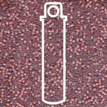 Seedbead 11/0 Miyuki SEED BEAD-APRX 24GMS PEACH LINED AMETHY