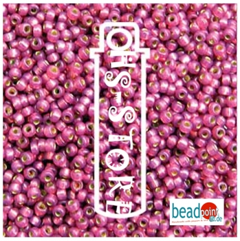 11/0 ROUND DURACOAT S/L FUCHSIA-24 GM/TB