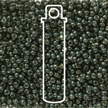 11/0 ROUND DURACOAT GALV BLACK MOSS APRX 24GM/TB