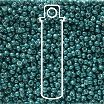 11/0 ROUND DURACOAT GALV POSEDION BLUE APRX 24GM/TB