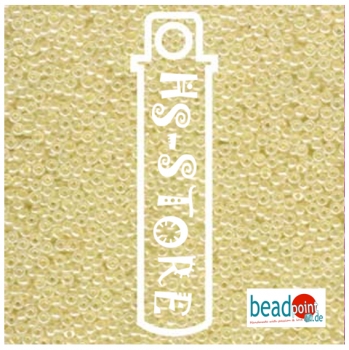 11/0 SEED BEAD-APRX 24GMS CREAMY YELLOW CEYLON