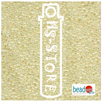 11/0 Seed Bead-aprx 24gms Butter Cream Ceylon #527