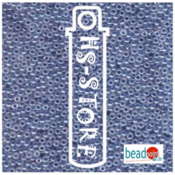 11/0 SEED BEAD-APRX 24GMS BLUE CEYLON