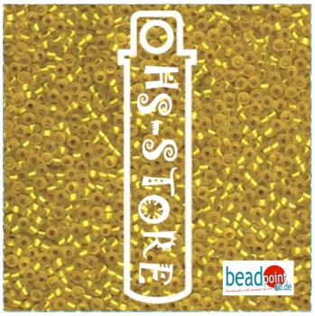 11/0 SEED BEAD-APRX 24GMS MATTE S/L YELLOW