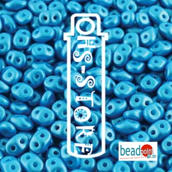 SUPERDUO 2.5X5MM PEARL SHINE AZURO --APRX 22.5GM/TB