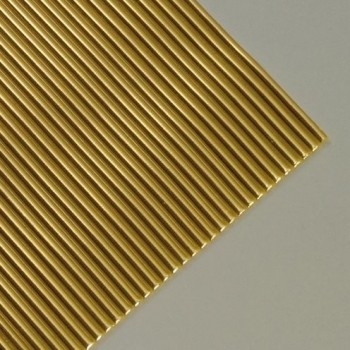 Wachsstreifen rund gold glänzend 200 x 3 mm 19 Stk.