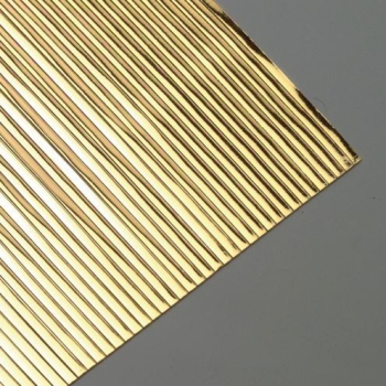 Wachsstreifen flach gold glänzend 200 x 1 mm 30 Stk.