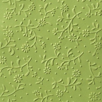 Prägeschablone Blumenranke  106 x 150 mm