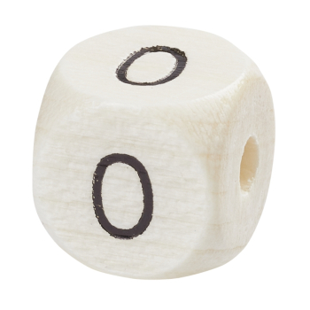 Schnulli-Holzlinse 10 x 5 mm, rund, grau, Btl. a 15 St.