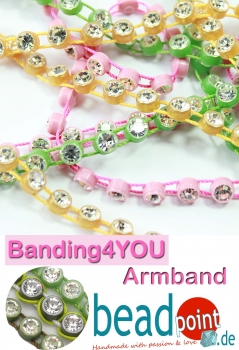 Banding4YOU Armband Kit grün 3reihig