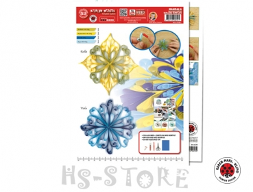 Mandalas Viola & Rolla Template