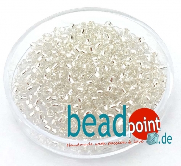 Matsuno Seedbeads 15/0 Silver Lined #34 7,5 gr.