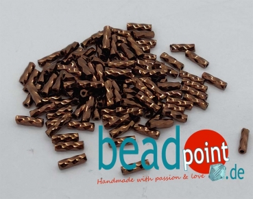 Matsuno Spiral Bead 6mm bronze #924 10gr.