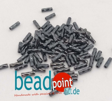 Matsuno Spiral Bead 6mm hematite #928 10gr.