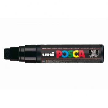 186399 Marker POSCA rechteckige extra-breite Spitze Schwarz