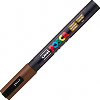 186587 Marker POSCA konische Spitze fein Braun