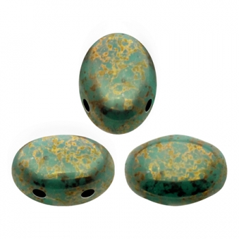 SAMOS® PAR PUCA® OPAQUE GREEN TURQUOISE BRONZE 10gr