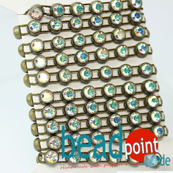 Banding4YOU 491 1R SS19 Crystal AB antique gold 1M
