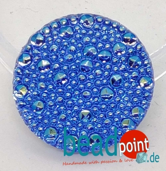 Bubble Cabochon safir hell 156 AB CAL 27mm