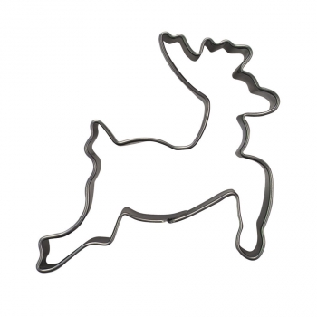 Hirsch/Rentier 7 cm Edelstahl Deer/reindeer 7 cm st. steel