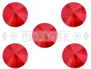 Swarovski Rivoli Crystal Royred S F 14 mm 5 Stück