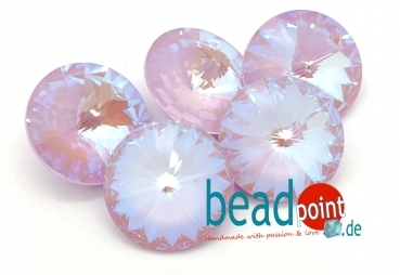 Swarovski Rivoli Lavender DeLite 14 mm 5 Stück