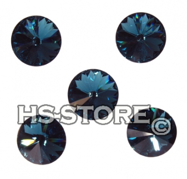 Swarovski Rivoli  Montana F 14 mm 5 Stück
