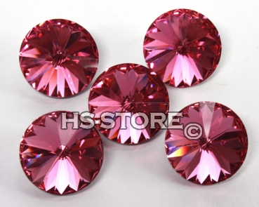 Swarovski Rivoli Rose 14 mm 5 Stück