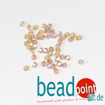 Swarovski Lt. Colorado Topaz Shimmer 2X 3mm 50 Stück