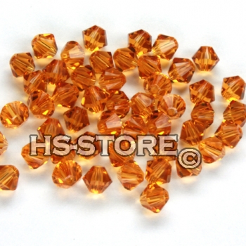 Swarovski Topaz 4 mm 50 Stück