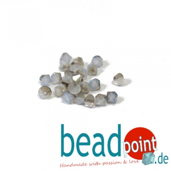 Swarovski White Opal Satin 6mm 25 Stück