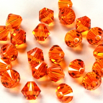 Swarovski Tangerine 6mm 25 Stück