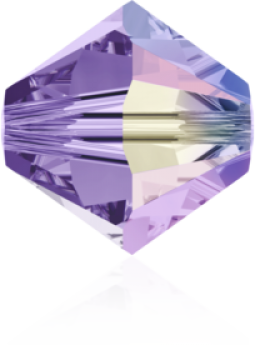 Swarovski Tanzanite AB 6 mm 25 Stück
