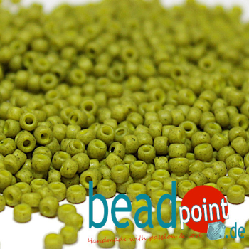 TOHO Roc 11/0 Semi Glazed Lemongrass #2600F 12gr