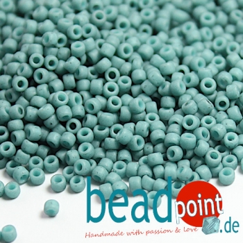 TOHO Roc 11/0 Semi Glazed Turquoise #2604F 12gr