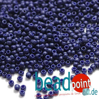 TOHO Roc 11/0 Semi Glazed Navy Blue #2607F 12gr